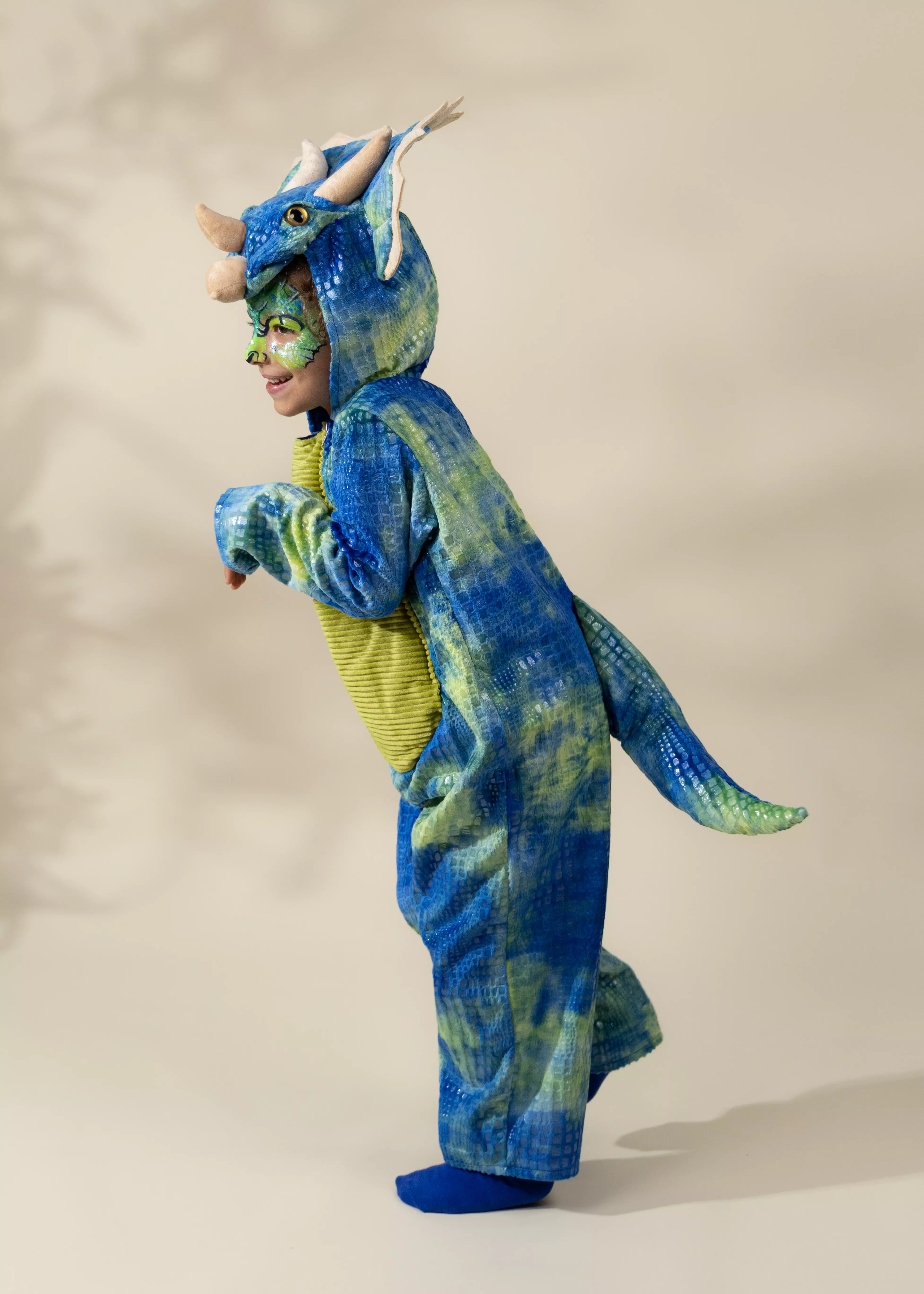 Coco Village Triceratops Dino Costume - 3-4Y - Image 14