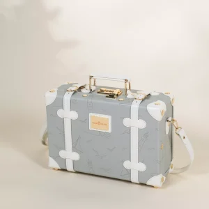Coco Village Vegan Leather Play Suitcase - Ocean