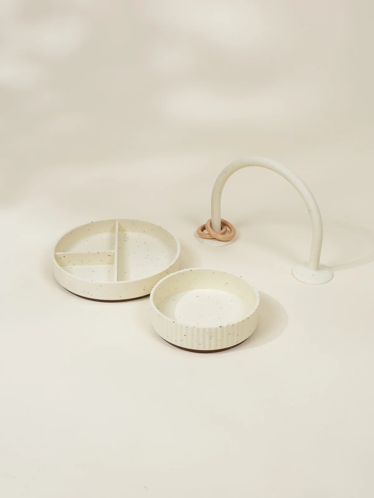 Coco Village Silicone Baby Suction Divided Plate – Pottery Collection - Image 6