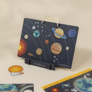 Coco Village Magnetic Interactive Board – Space Adventure