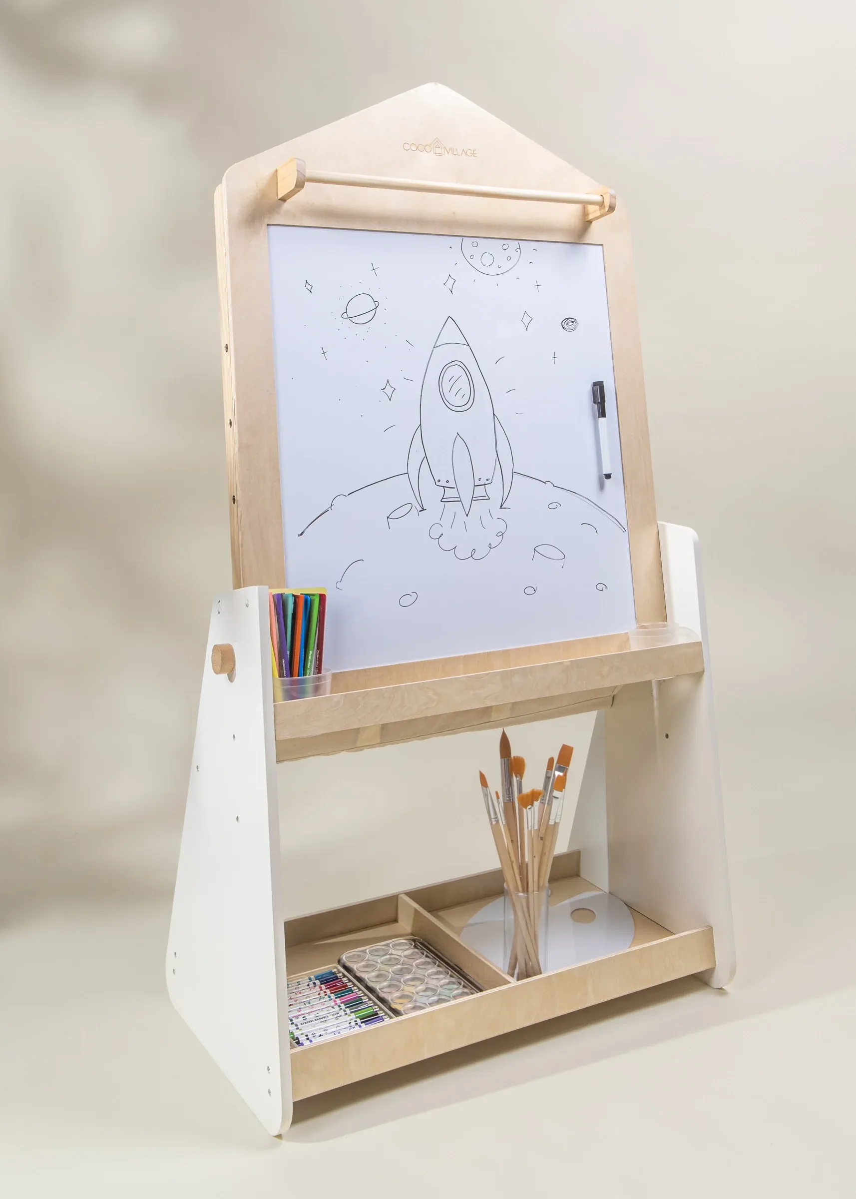 Coco Village Wooden Art Easel - Image 10