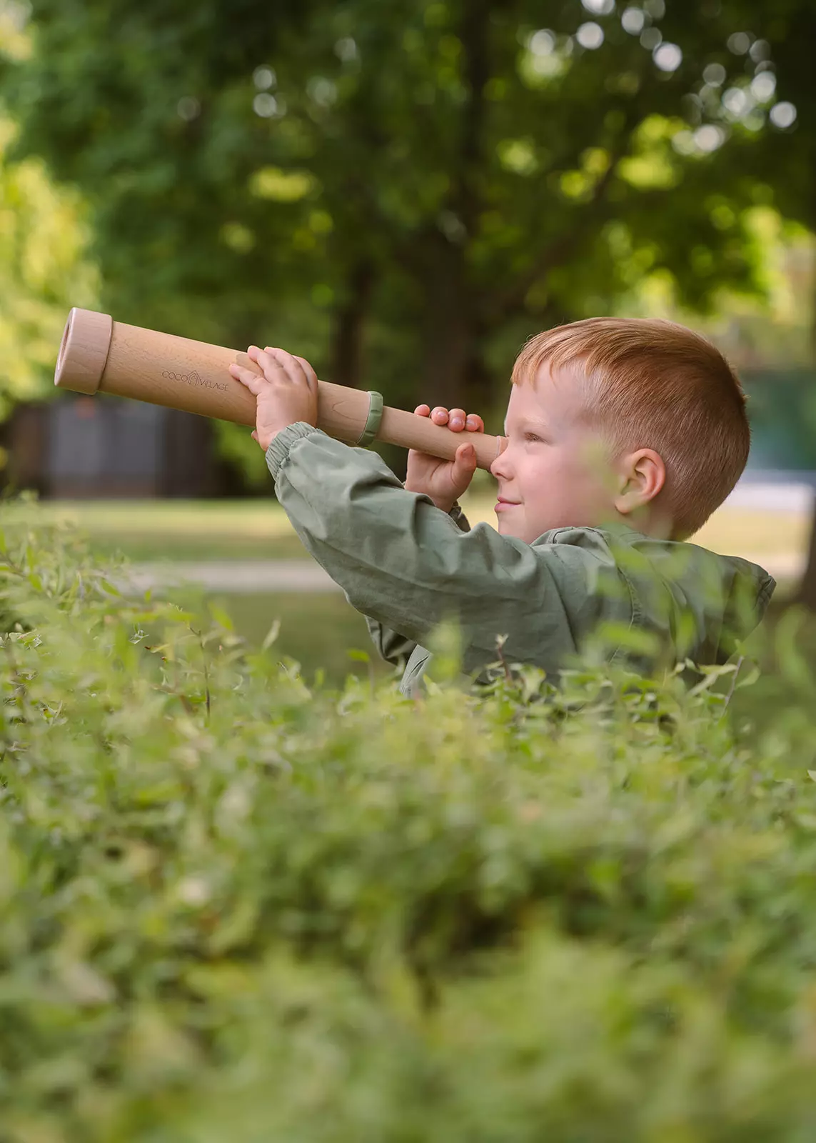 Coco Village Wooden Handheld Telescope – 20x Zoom - Image 9