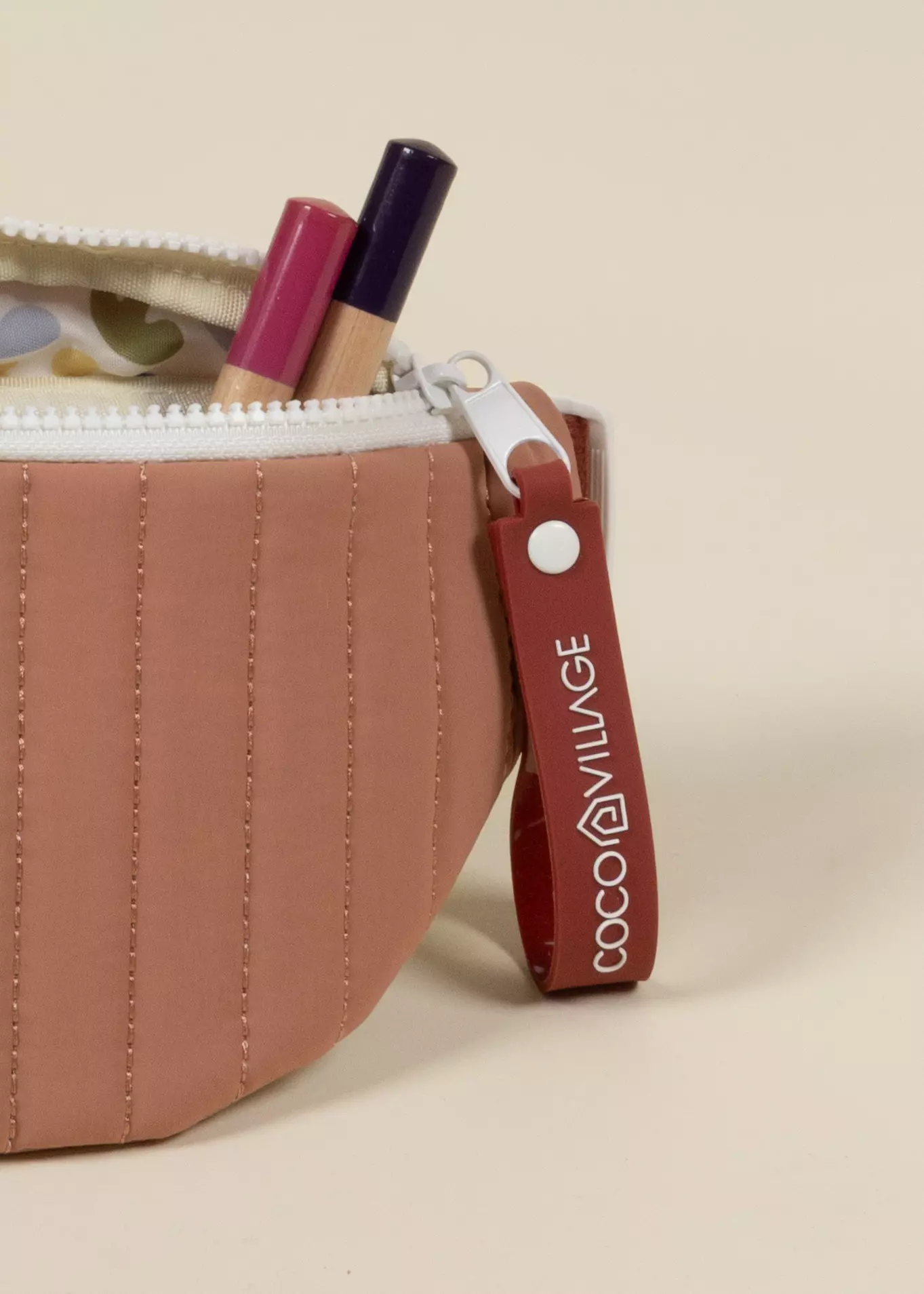 Coco Village Washable Nylon Waist Bag - Blushfield - Image 3