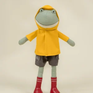 Coco Village Frog Plush Toy – Spring Collection