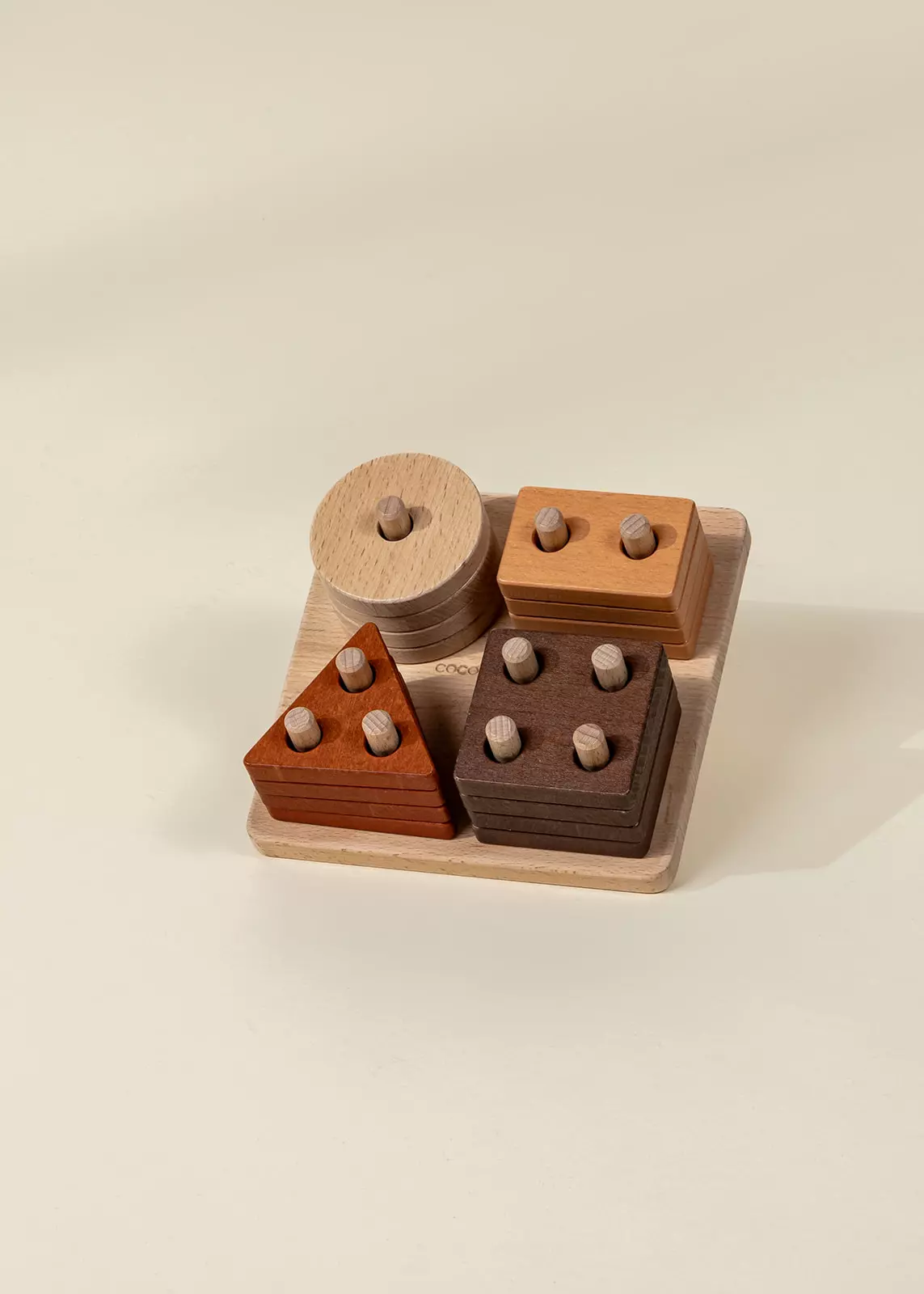 Coco Village Wooden Shapes Learning Set - 16 pcs - Image 3