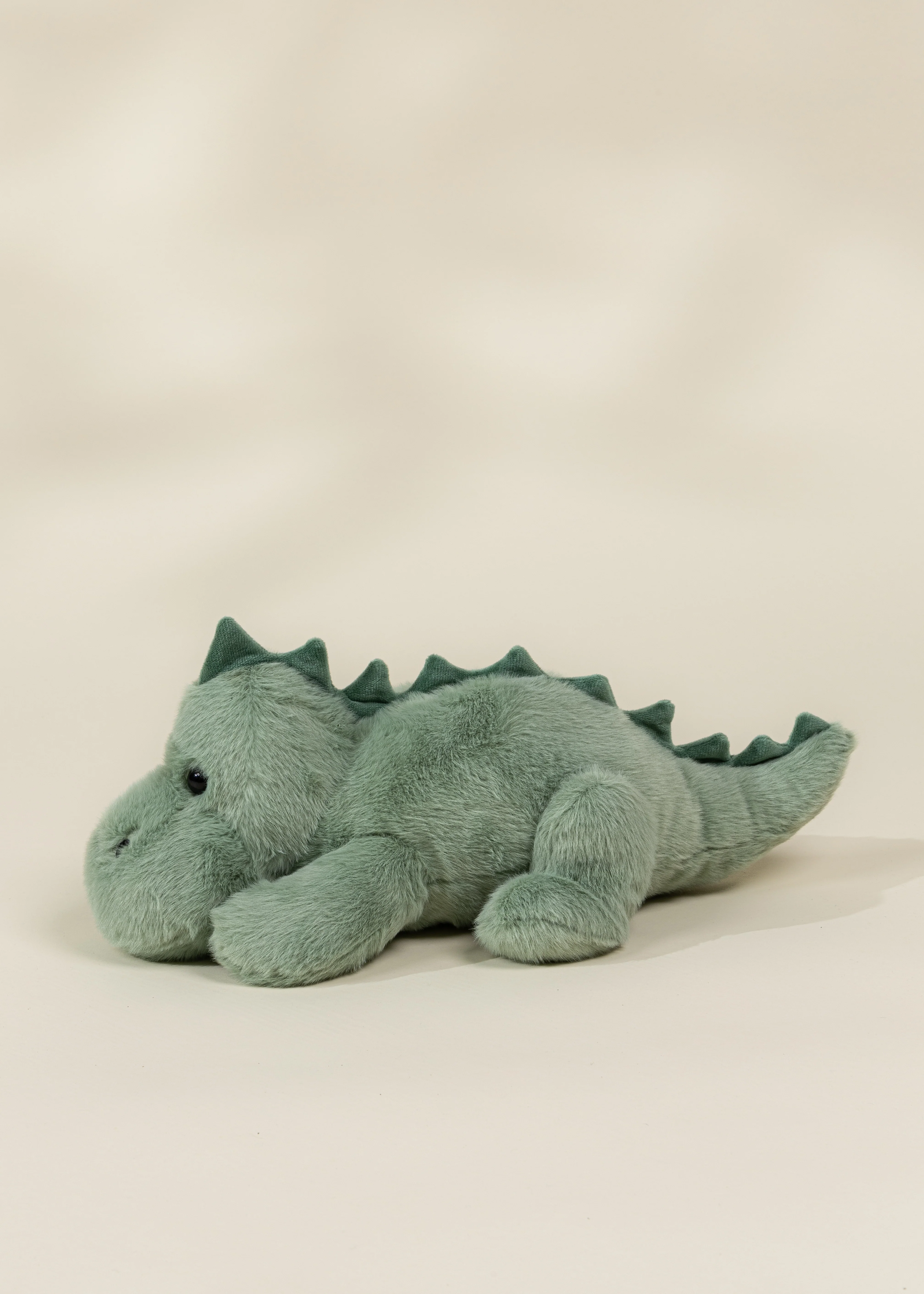 Coco Village Dino Plush Toy - Light Green Stegosaurus - Image 3