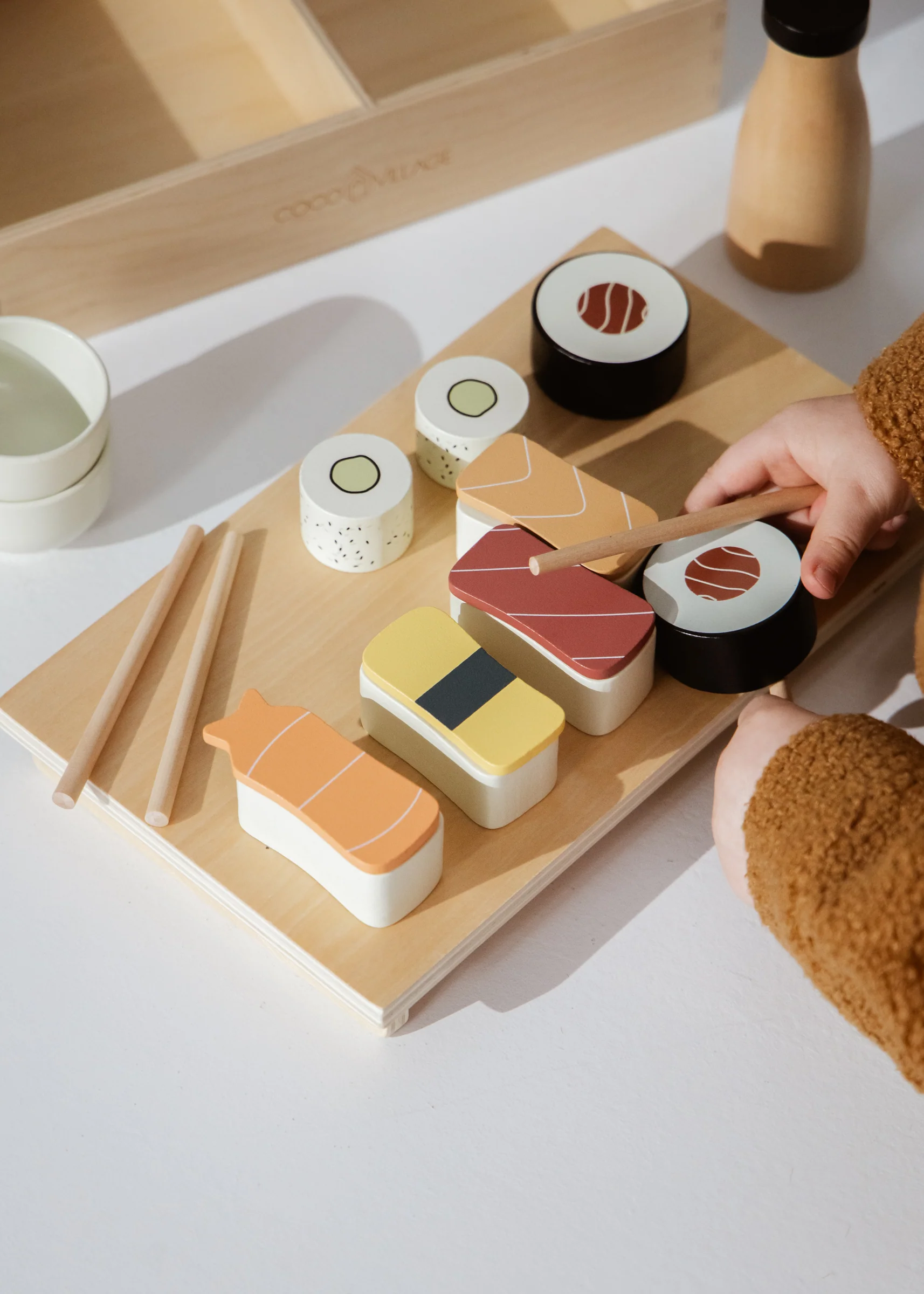 Coco Village Wooden Sushi Playset - Image 2