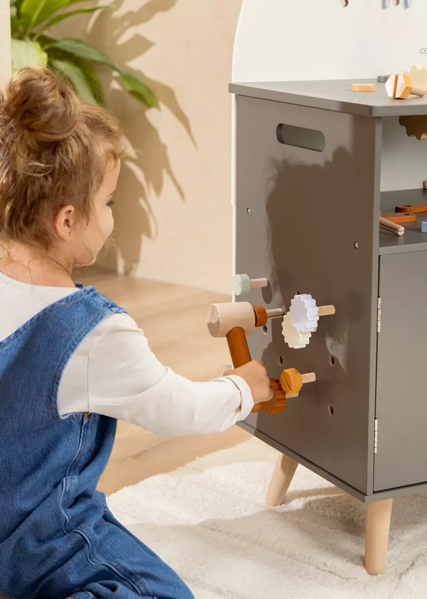 Coco Village Wooden Workbench Playset - Image 14