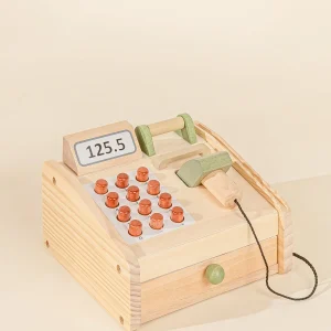 Coco Village Wooden Cash Register