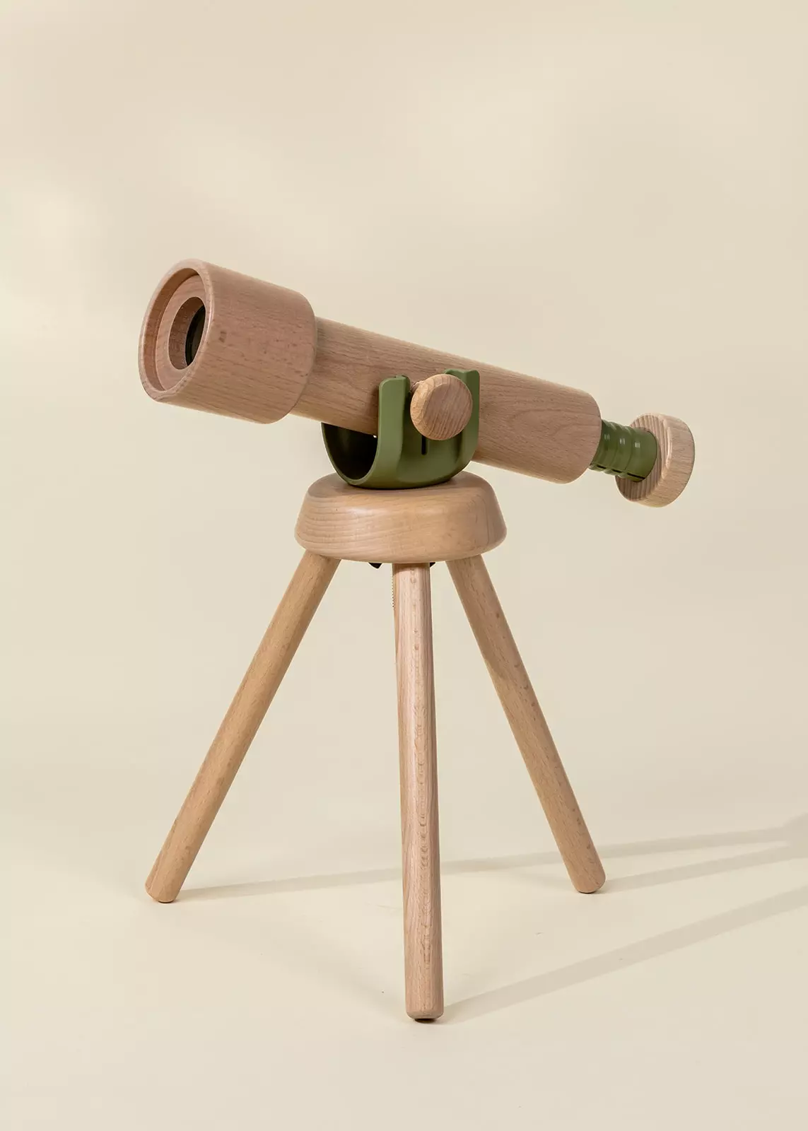 Coco Village Wooden Tripod Telescope – 15x Zoom