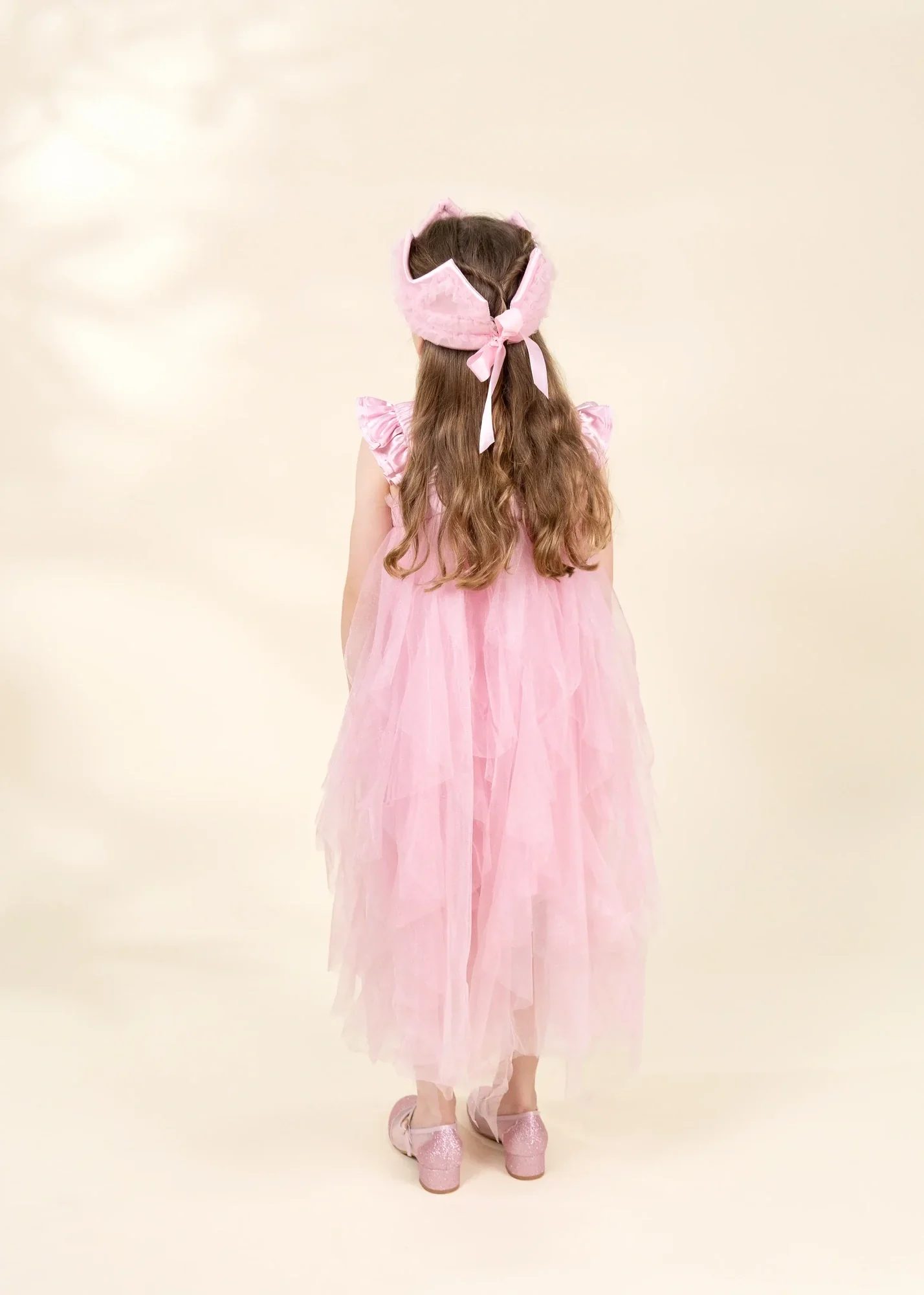 Coco Village Role Play Dress-Up Pink Ruffle Crown - Image 5