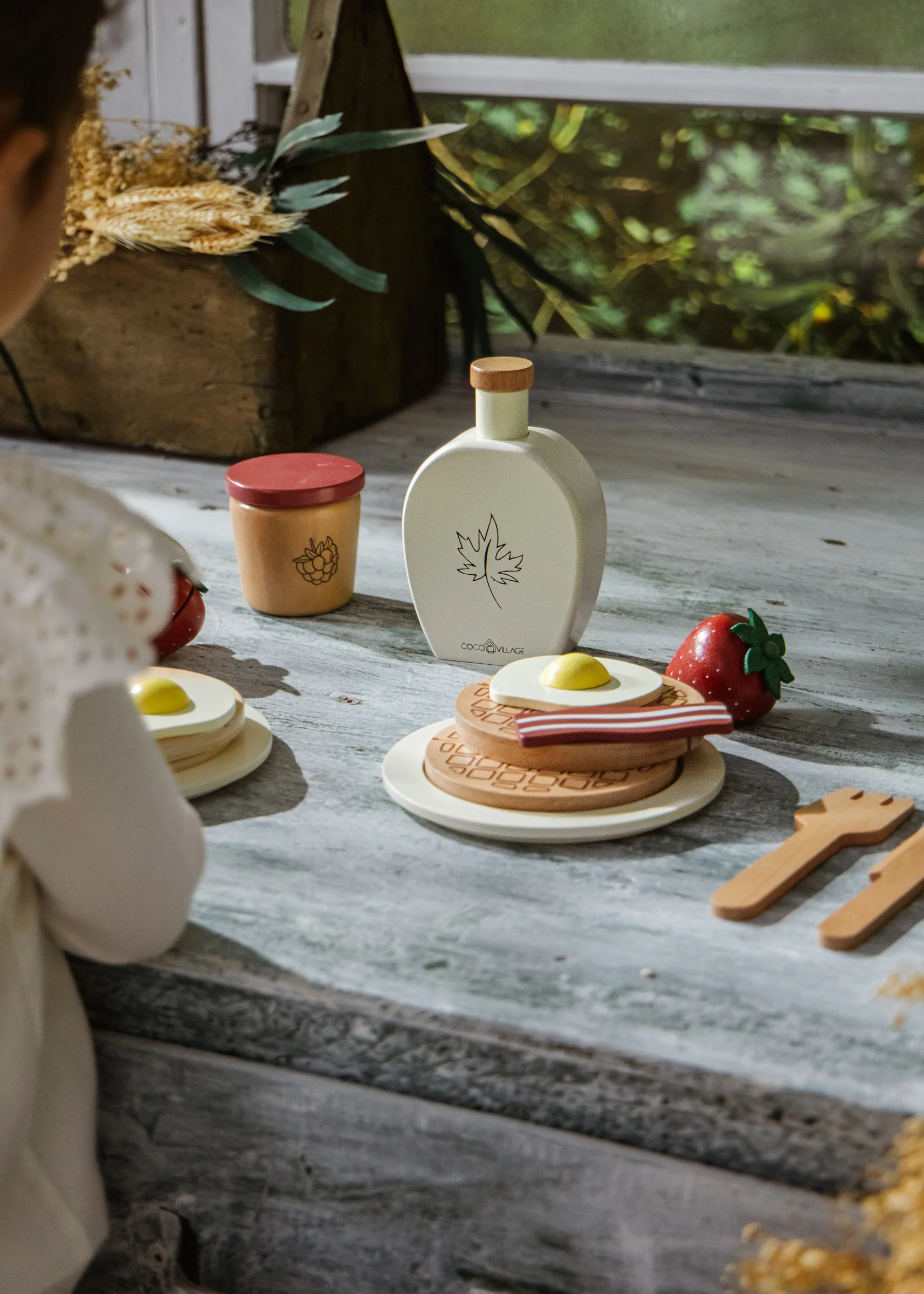 Coco Village Wooden Brunch Playset - Image 2