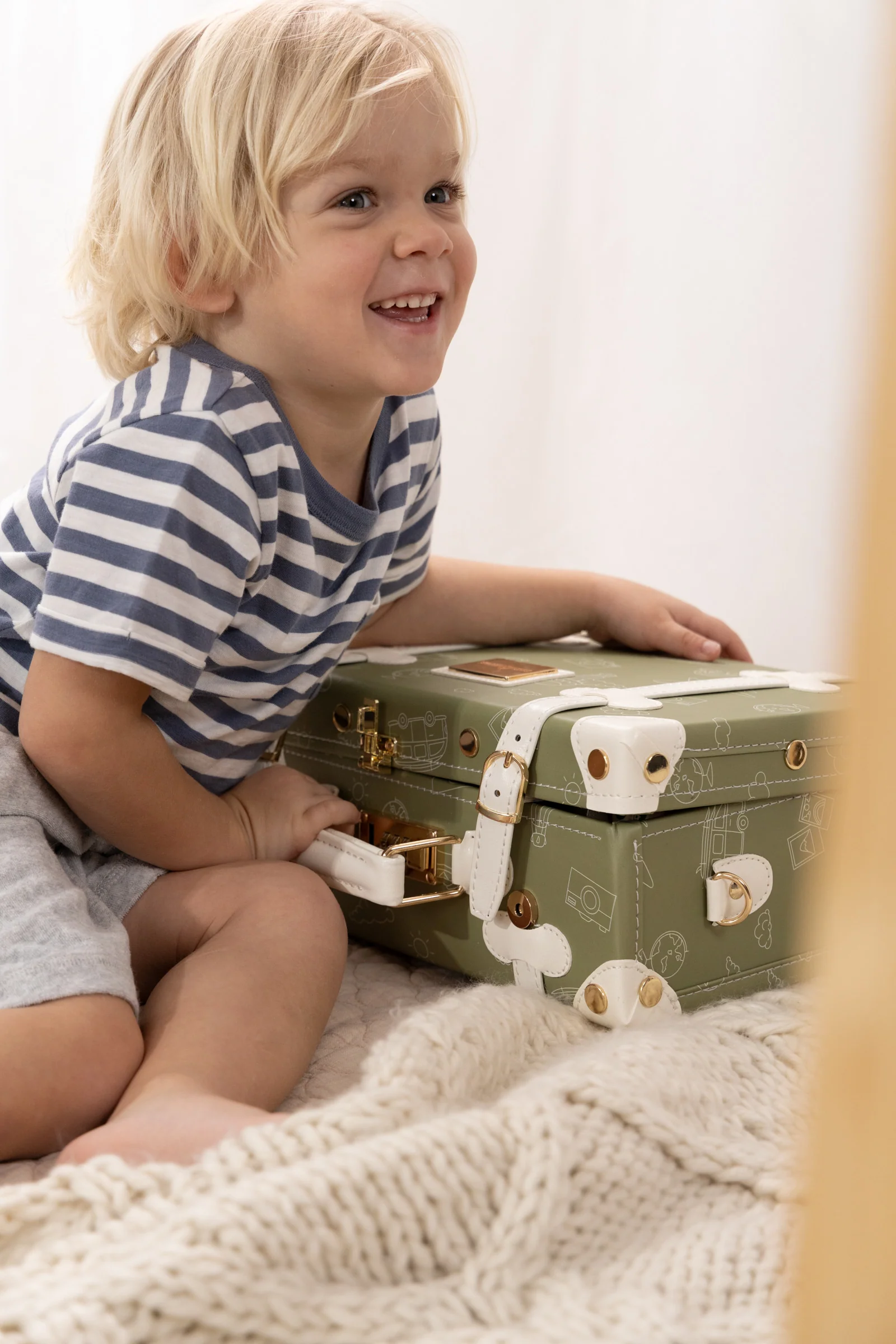 Coco Village Vegan Leather Play Suitcase - Travel - Image 2