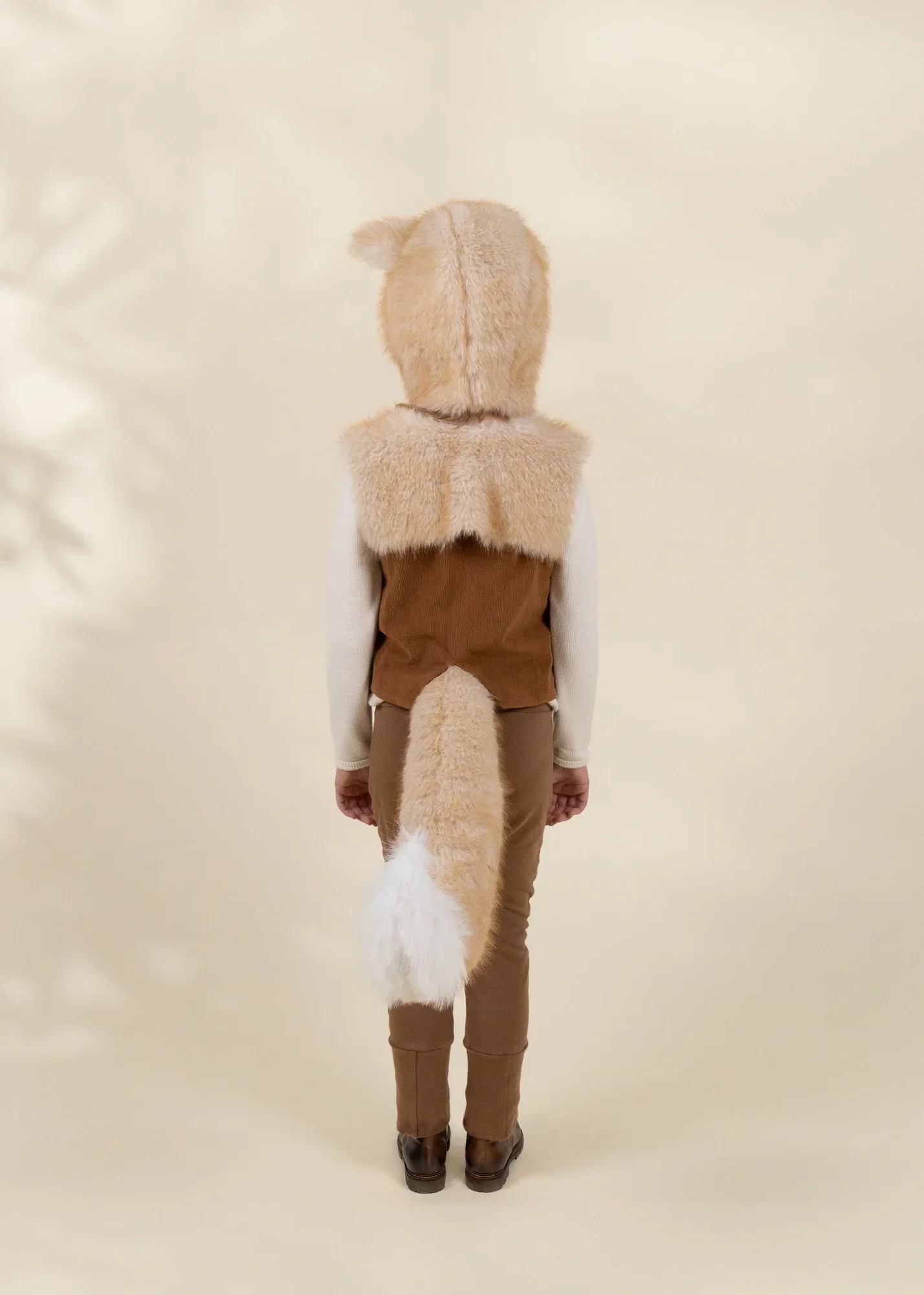 Coco Village Role Play Dress-Up Fox Fur Hat Vest & Tail Set - Image 2