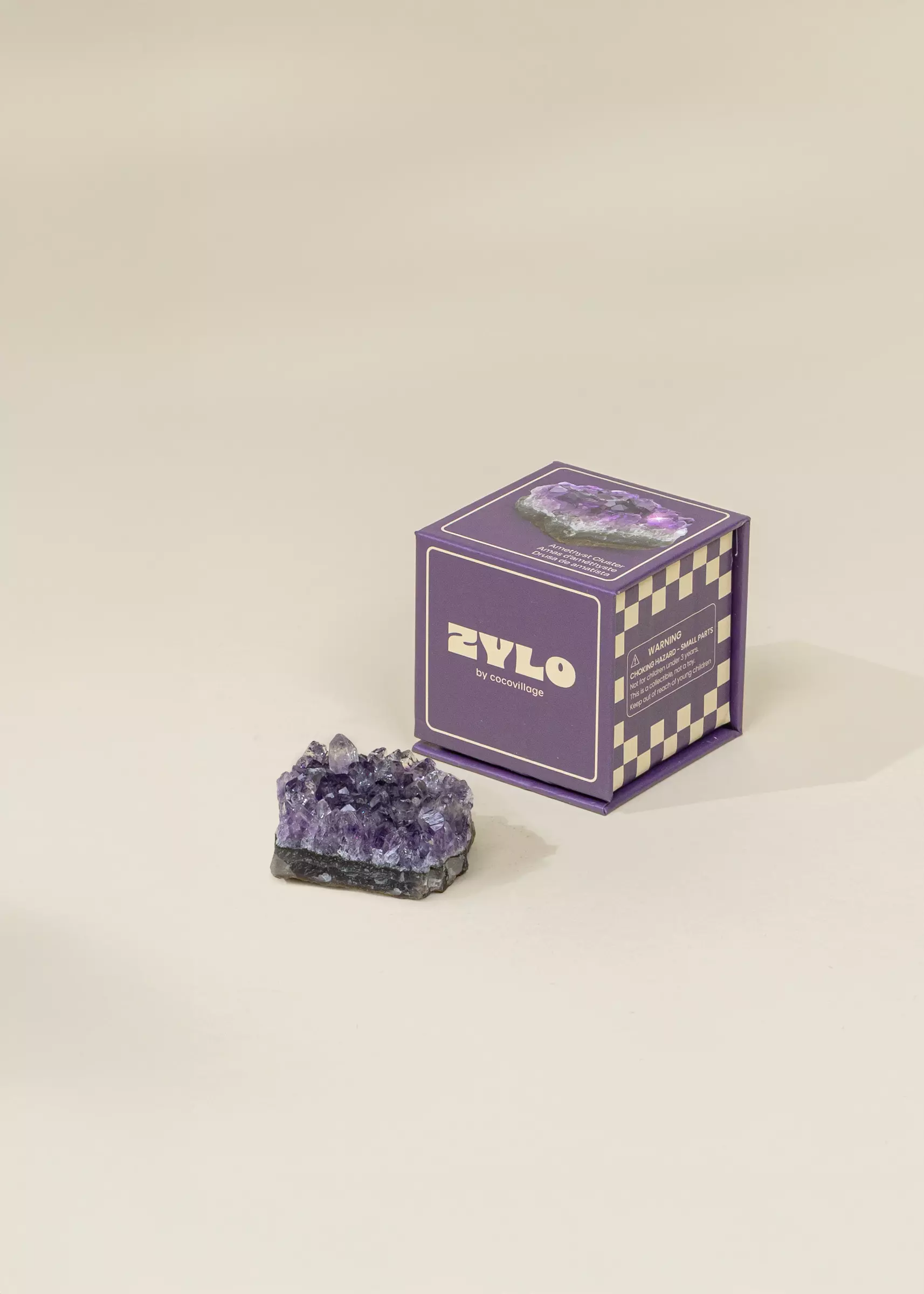 Coco Village Collectible Mineral - Amethyst Cluster