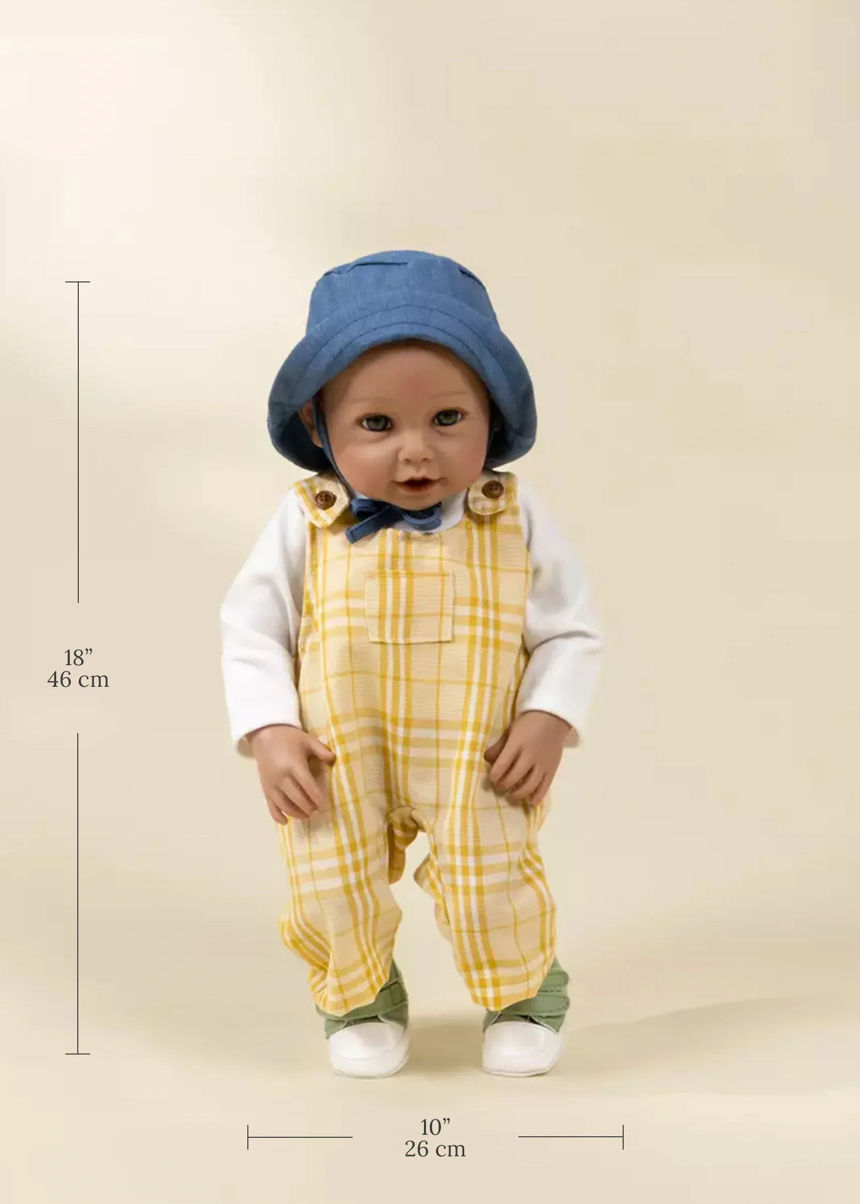 Coco Village CocoBaby Jonas – 18" (46 cm) Baby Play Doll - Image 12