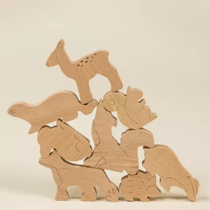 Coco Village Wooden Balance Puzzle - Forest - 8 pieces