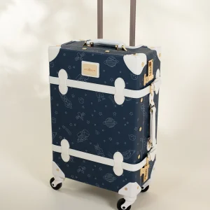 Coco Village Vegan Leather Carry-On Suitcase - Space