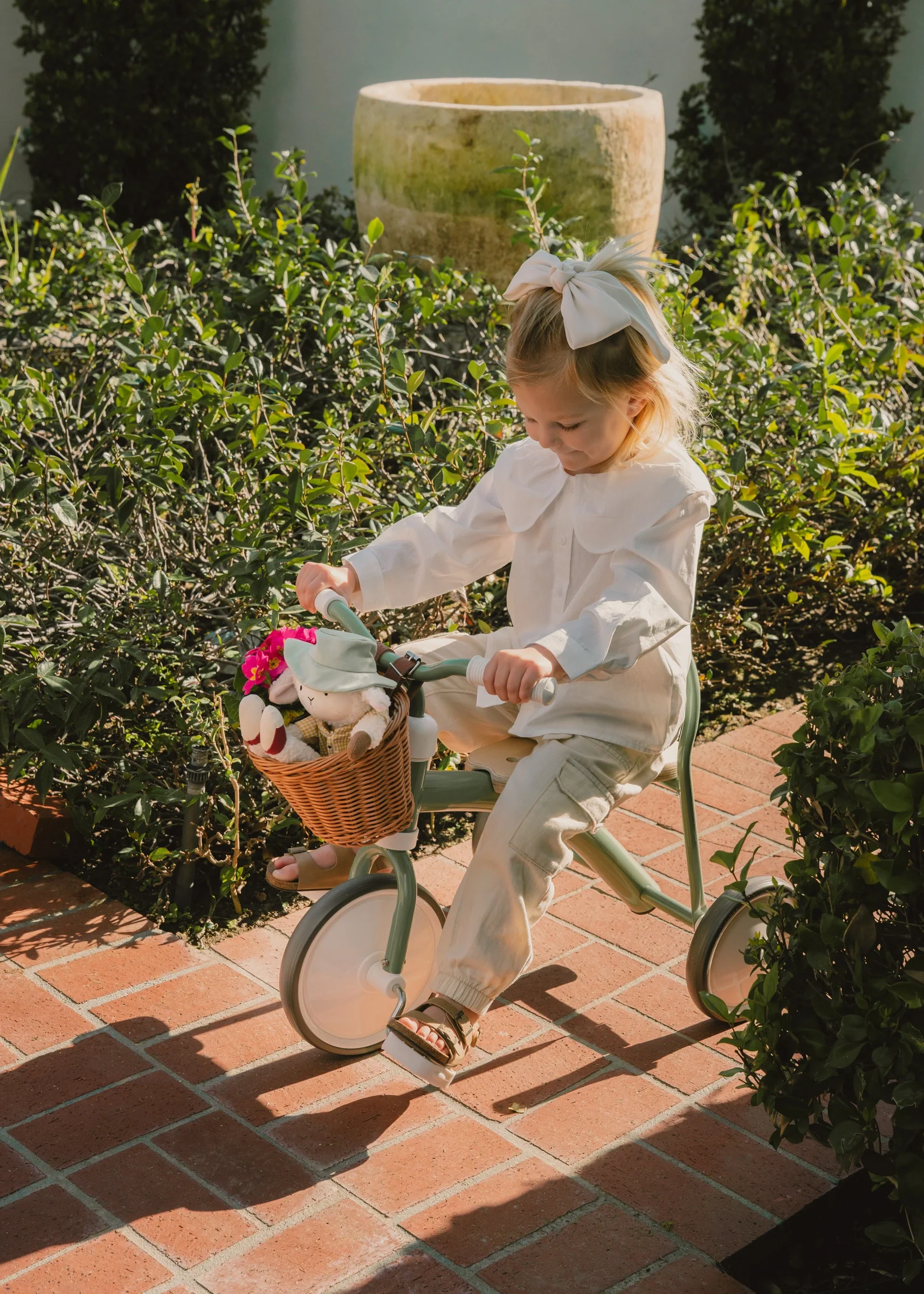 Coco Village Heritage Tricycle – Seafoam - Image 2