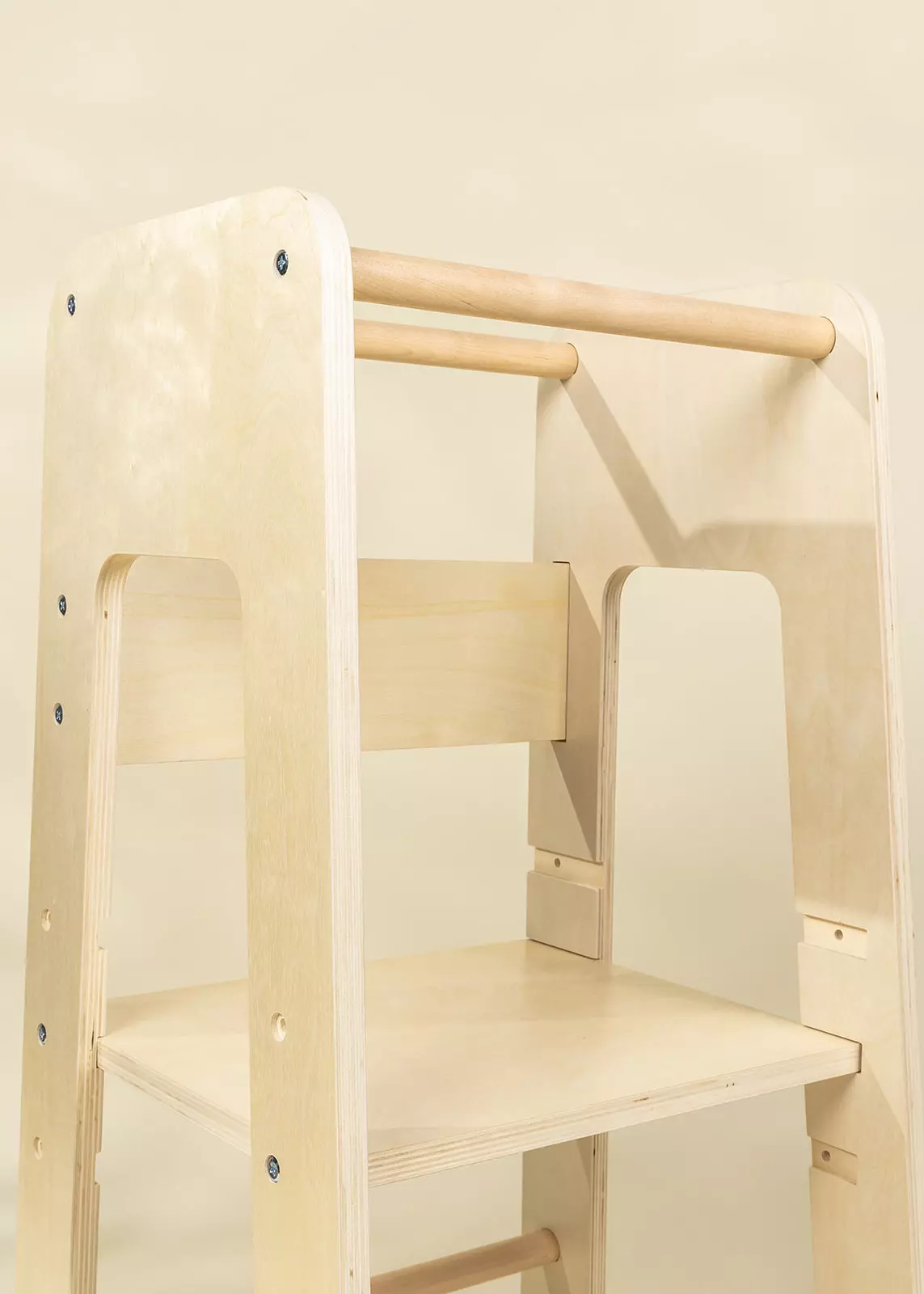 Coco Village Educational Tower - Natural Wood - Image 9