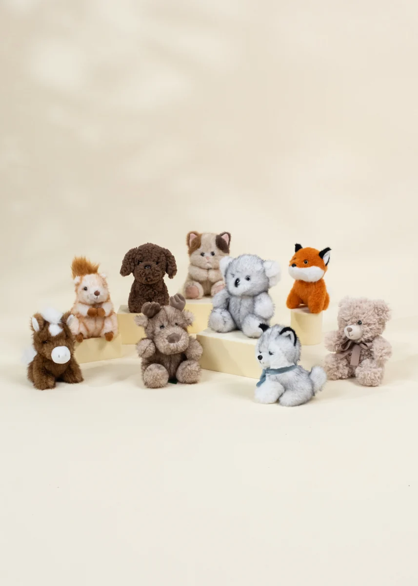 Coco Village Mini Gift Plush Toy - Brown Moose - Image 3