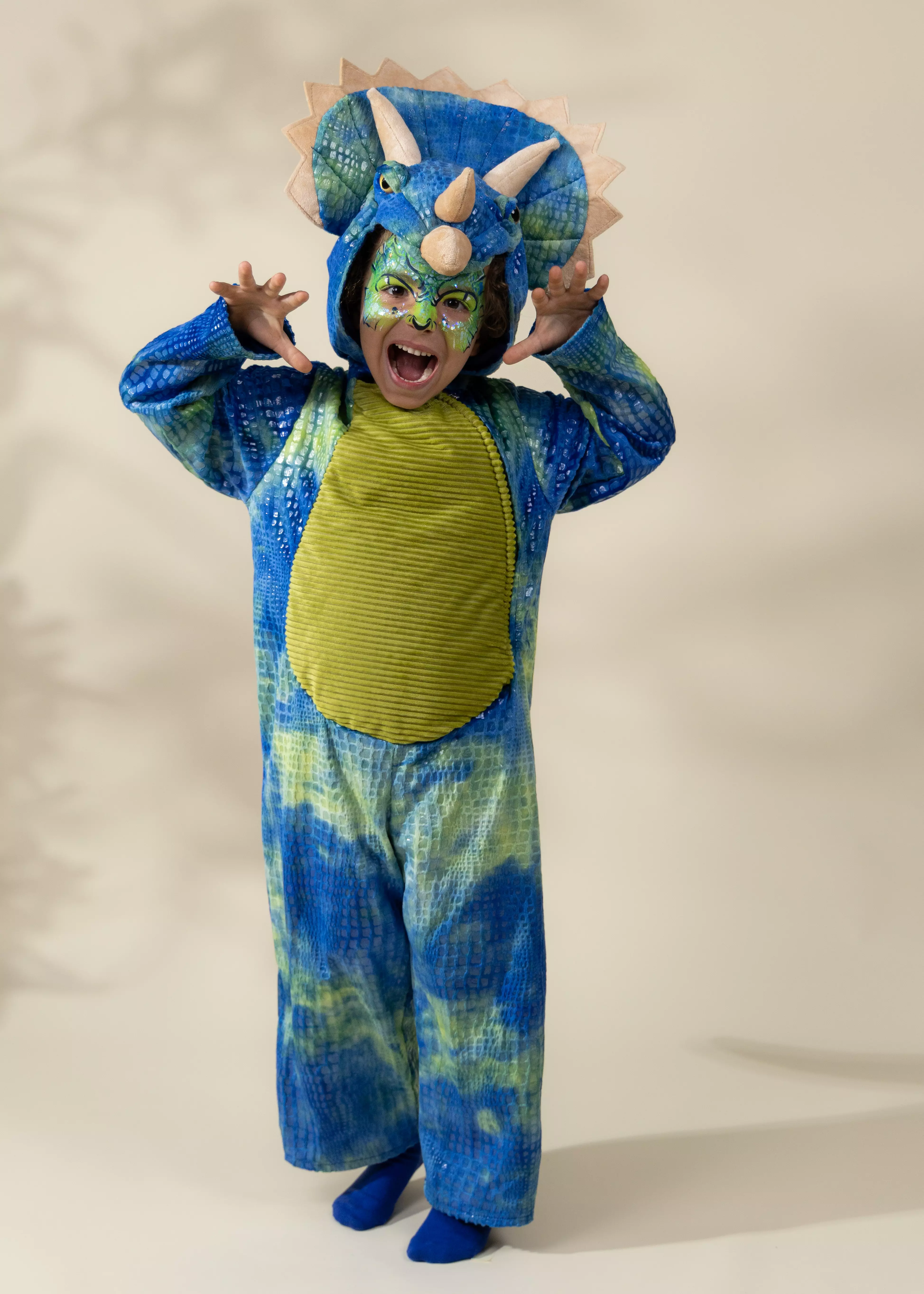 Coco Village Triceratops Dino Costume - 3-4Y - Image 11
