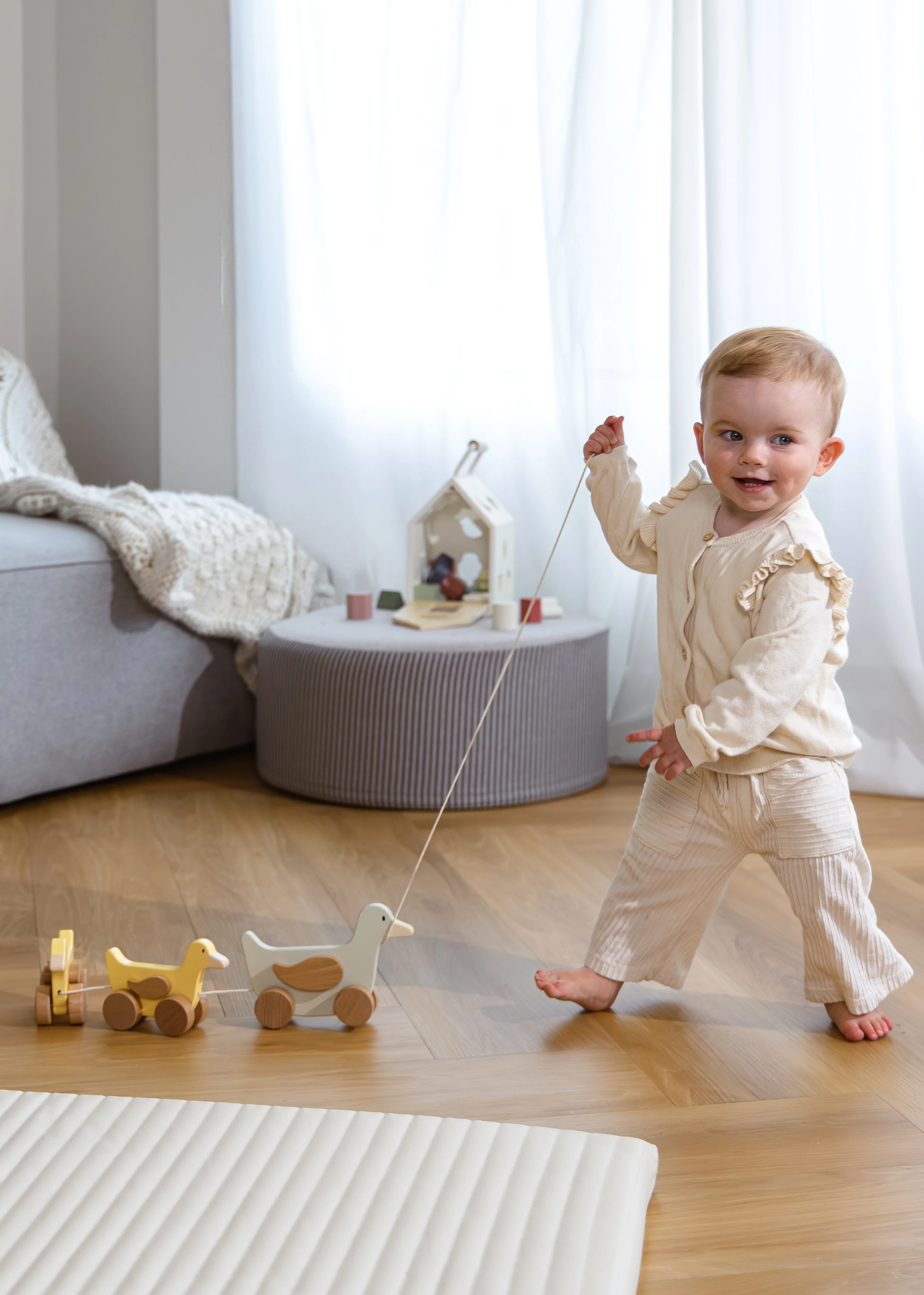 Coco Village Duck Family Pull Toy - Image 4