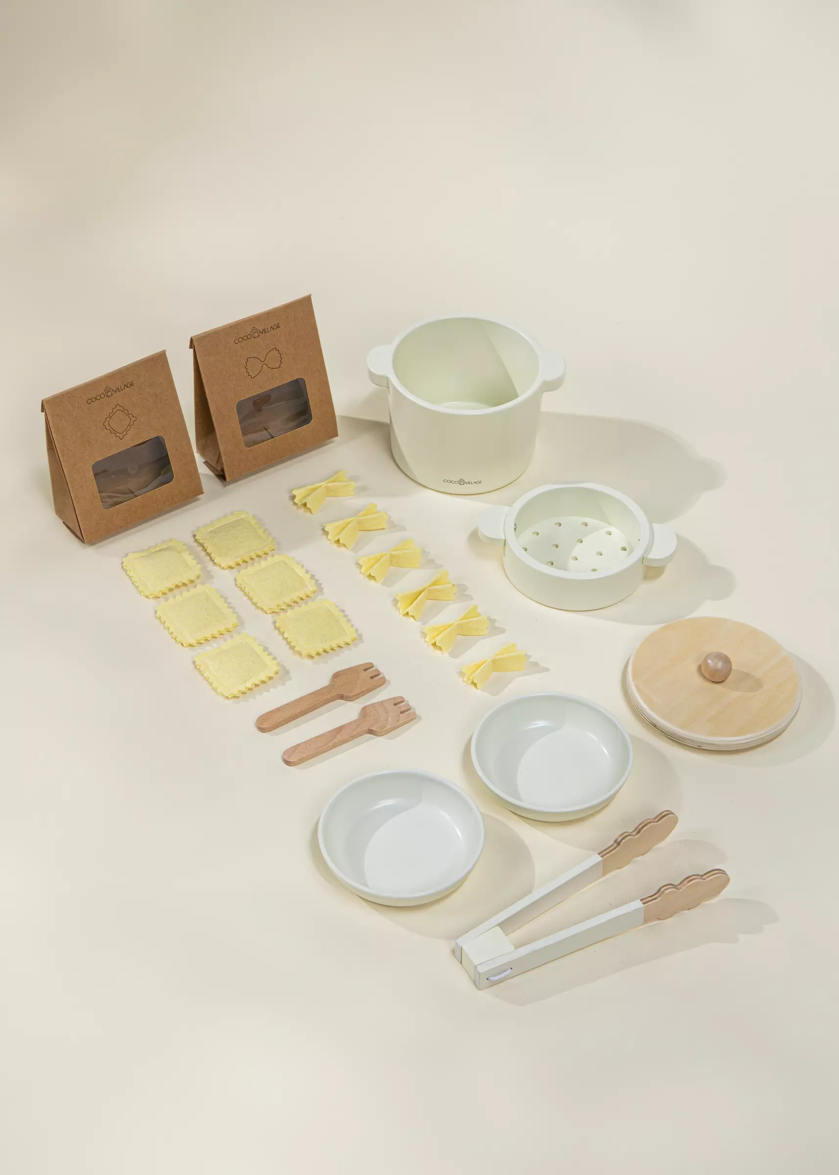 Coco Village Wooden Pasta Playset - Image 10